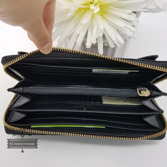 Kate spade cat wallet jazz things up black - Picture 7 of 8